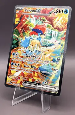 167/086 Keldeo ex - SV White Flare - Special Illustration Rare NM Pokemon - Image 1