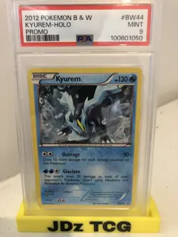 PSA 9 Kyurem Holo #BW44. Pokemon Black Star Promo 2012. POP 11 - Image 3