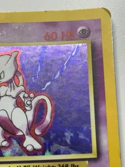 Mewtwo 10/102 - Base Set - WotC - Holo - Heavy Played - Pokemon TCG - Image 4