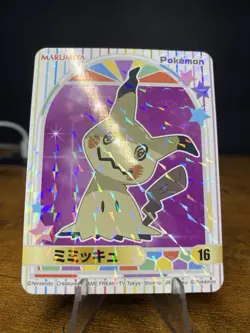 Mimikyu 16 Pokemon Marumiya Sticker Japanese Holo Nintendo - Image 1