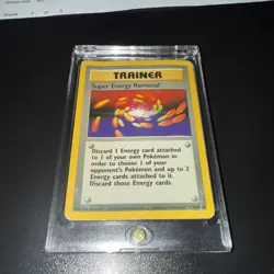 Super Energy Removal 108/130 Rare Trainer Base Set 2 Pokemon NM - Image 1