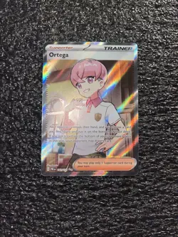 Pokemon Ortega 141/131 Prismatic Evolutions Ultra Rare Holo Near Mint - Image 1