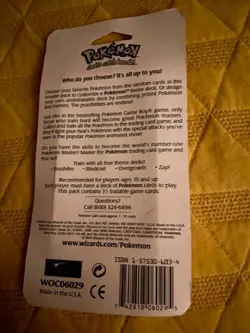 Unweighed Pokemon Base Set Sealed Blister Pack Charizard Art - Image 2