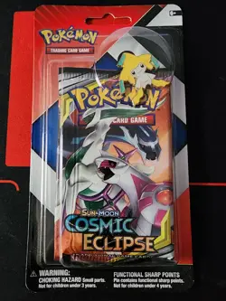 Pokemon Cosmic Eclipse 2 Pack Pin Blister Sealed - Cosmic Eclipse + Chilling Re - Image 1