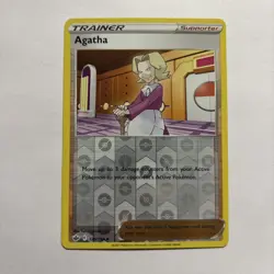 Pokemon TCG Chilling Reign 129/198 Agatha Reverse Holo - Image 1