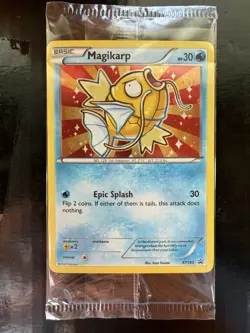 Pokemon Shiny Magikarp XY143 Black Star Promo SEALED Target Promo - Image 1