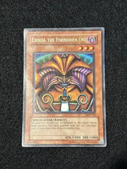 Yugioh Exodia the Forbidden One Complete Set LOB-120-123 PGL02 Ultra Rare HP - Image 2
