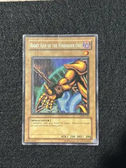 Yugioh Exodia the Forbidden One Complete Set LOB-120-123 PGL02 Ultra Rare HP - Image 3