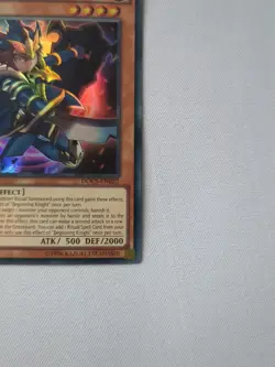 YUGIOH BEGINNING KNIGHT SUPER RARE 1ST EDITION GOOD DOCS-EN022 LP - Image 5