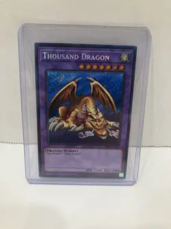 Yu-Gi-Oh! TCG Thousand Dragon MRD-EN143 25th Anniversary Secret Rare - Image 1