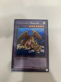 Yu-Gi-Oh! TCG Thousand Dragon MRD-EN143 25th Anniversary Secret Rare - Image 2