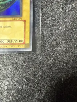 Vintage Yu-Gi-Oh! Dark Magician 1st Edition SYE-001 Super Rare LP - Image 3