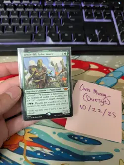 Bristly Bill Spine Sower Outlaws of Thunder Junction Regular Card 157 Mythic - Image 1