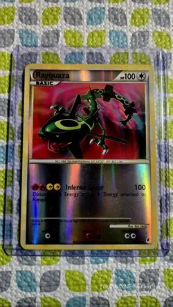 Pokemon TCG Rayquaza Holo Rare Card 20/95 Call of Legends Series - Image 1