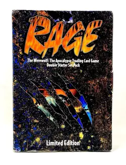 Vintage RAGE The Werewolf: The Apocalypse Trading Card Game Starter Set Pack! - Image 1