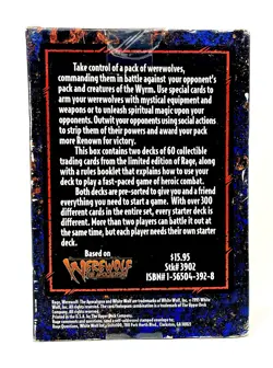 Vintage RAGE The Werewolf: The Apocalypse Trading Card Game Starter Set Pack! - Image 2