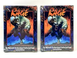 Vintage RAGE The Werewolf: The Apocalypse Trading Card Game Starter Set Pack! - Image 3