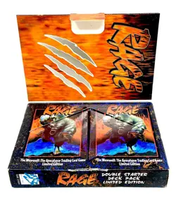 Vintage RAGE The Werewolf: The Apocalypse Trading Card Game Starter Set Pack! - Image 5