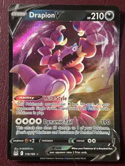 Pokemon TCG Lot of 5 V Ultra Rare Cards NM Near Mint - Image 5