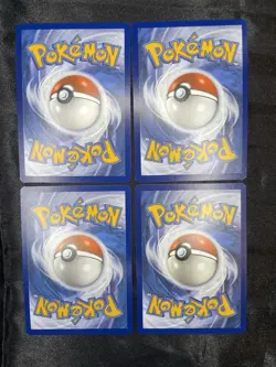Pokemon Tcg 4 Card Ex Holo Lot, All Different Sets! NM English - Image 2
