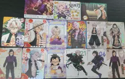 Genya & Sanemi Shinazugawa Demon Slayer Mixed Card Lot of 15 CCG Anime Manga - Image 1