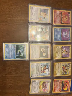 Eeveelution Pokemon Card Lot! - Image 1