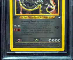 1st Edition Shining Steelix 112/105 BGS 9.5 Gem Mint Neo Destiny Pokemon Card - Image 4