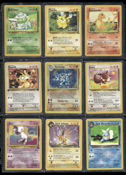 Vtg Pokemon Card Collection Lot Base Set 1st Editions Promos Binder Holos WOTC - Image 1