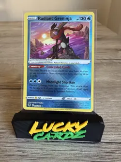 Pokemon TCG Radiant Rare Card Lot Of 2 - Greninja And Hisuian Sneasler - NM - Image 2