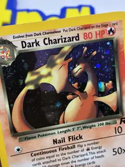 Pokemon Card: DARK CHARIZARD - #4/82 Team Rocket - Holo Rare - Image 3