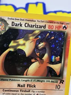 Pokemon Card: DARK CHARIZARD - #4/82 Team Rocket - Holo Rare - Image 5