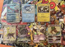 TCG Pokemon English: V’s, EX’s, Promo, FA’s Card Lot of 18 Cards Sword & Shield - Image 2