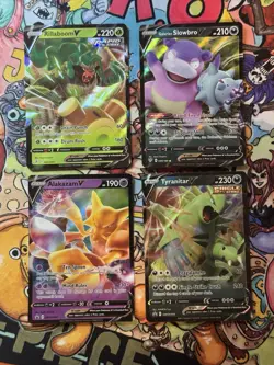 TCG Pokemon English: V’s, EX’s, Promo, FA’s Card Lot of 18 Cards Sword & Shield - Image 4