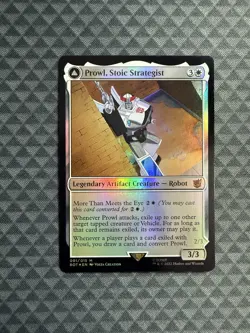 MTG Prowl, Stoic Strategist #001/015 Foil M Universes Beyond: Transformers (BOT) - Image 1