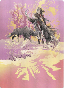 MTG Innistrad: Midnight Hunt Art Series Arlinn, the Pack's Hope 3/81 - Image 1