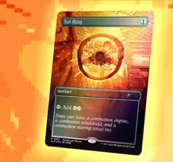 2025 Winter Superdrop Sol Ring Promo Magic The Gathering Secret Lair - IN HAND - Image 1