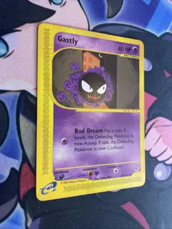 Pokemon TCG Gastly 109/165 Expedition Base Set WOTC Vintage Common MP - Image 2