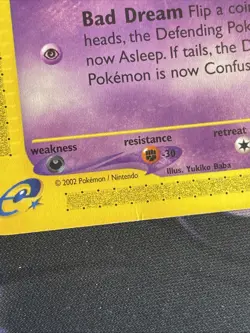 Pokemon TCG Gastly 109/165 Expedition Base Set WOTC Vintage Common MP - Image 4