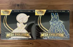 Pokemon Mega Evolution Elite Trainer Box ETB Set of 2 Sealed - Image 1