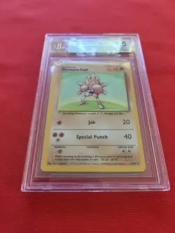 Pokemon: Hitmonchan #7/102 Base Set Unlimited 1999 WOTC - Vintage BGS 8.5 - Image 4