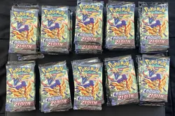 Pokemon Crown Zenith x100 Booster Packs Factory Sealed - Image 2