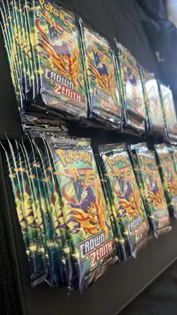 Pokemon Crown Zenith x100 Booster Packs Factory Sealed - Image 3