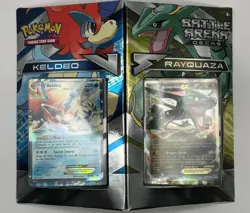 Pokemon Rayquaza EX vs Keldeo EX Battle Arena Decks 2016 - Factory Sealed Deck - Image 1