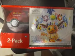 Pokemon Prismatic Evolutions ETB + Pokeball Bundle Sam’s Club Exclusive(Sealed) - Image 1