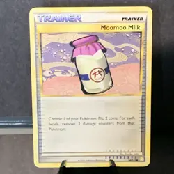 Pokemon TCG Moomoo Milk 94/123 HS HeartGold & SoulSilver MP - Image 1