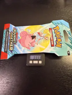 Very Heavy! 33.33 Gram Pokemon Journey Together Sleeved Booster Pack Sealed - Image 1