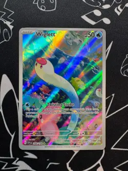 Wiglett 206/198 Pokemon TCG Scarlet & Violet Base Set Illustration Rare English - Image 1