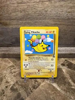 Flying Pikachu 25 Pokemon WoTC Promo - NM - Image 1