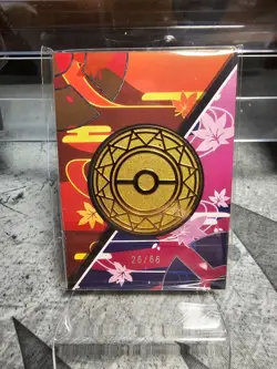 Pokemon Chinese NEW 2.0 Eif Elf Origin Collection Pikachu Coin 26/66 RARE - Image 2