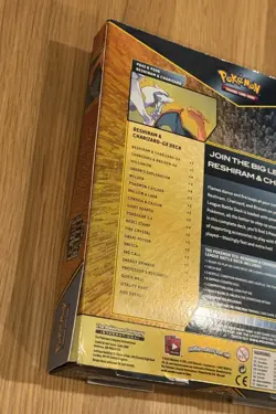 Pokemon Reshiram & Charizard GX League Battle Deck 290-80785 - NEW - OPEN BOX 820650807855 - Image 4